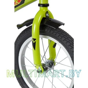 Детский велосипед Novatrack Twist 141TWIST.GN20 (зеленый, 2020) картинка 5